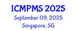 International Conference on Medical Physics and Medical Sciences (ICMPMS) September 09, 2025 - Singapore, Singapore