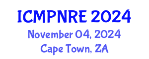 International Conference on Medical Physics, Nuclear and Radiological Engineering (ICMPNRE) November 04, 2024 - Cape Town, South Africa