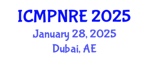 International Conference on Medical Physics, Nuclear and Radiological Engineering (ICMPNRE) January 28, 2025 - Dubai, United Arab Emirates