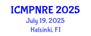 International Conference on Medical Physics, Nuclear and Radiological Engineering (ICMPNRE) July 19, 2025 - Helsinki, Finland
