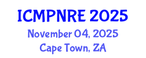 International Conference on Medical Physics, Nuclear and Radiological Engineering (ICMPNRE) November 04, 2025 - Cape Town, South Africa