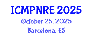International Conference on Medical Physics, Nuclear and Radiological Engineering (ICMPNRE) October 25, 2025 - Barcelona, Spain