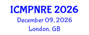 International Conference on Medical Physics, Nuclear and Radiological Engineering (ICMPNRE) December 09, 2026 - London, United Kingdom