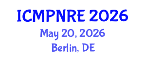 International Conference on Medical Physics, Nuclear and Radiological Engineering (ICMPNRE) May 20, 2026 - Berlin, Germany