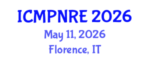 International Conference on Medical Physics, Nuclear and Radiological Engineering (ICMPNRE) May 11, 2026 - Florence, Italy International Conference on Medical Physics, Nuclear and Radiological Engineering (ICMPNRE) May 11, 2026 - Florence, Italy