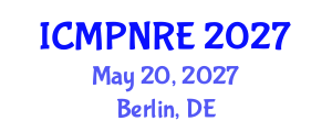International Conference on Medical Physics, Nuclear and Radiological Engineering (ICMPNRE) May 20, 2027 - Berlin, Germany International Conference on Medical Physics, Nuclear and Radiological Engineering (ICMPNRE) May 20, 2027 - Berlin, Germany