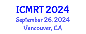 International Conference on Medical Radiologic Technology (ICMRT) September 26, 2024 - Vancouver, Canada
