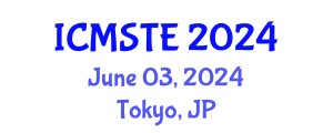 International Conference on Medical Science, Technology and Engineering (ICMSTE) June 03, 2024 - Tokyo, Japan