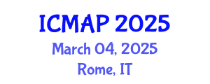 International Conference on Medicinal and Aromatic Plants (ICMAP) March 04, 2025 - Rome, Italy