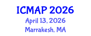 International Conference on Medicinal and Aromatic Plants (ICMAP) April 13, 2026 - Marrakesh, Morocco International Conference on Medicinal and Aromatic Plants (ICMAP) April 13, 2026 - Marrakesh, Morocco