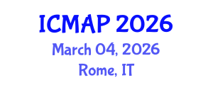 International Conference on Medicinal and Aromatic Plants (ICMAP) March 04, 2026 - Rome, Italy