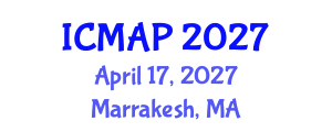 International Conference on Medicinal and Aromatic Plants (ICMAP) April 17, 2027 - Marrakesh, Morocco International Conference on Medicinal and Aromatic Plants (ICMAP) April 17, 2027 - Marrakesh, Morocco