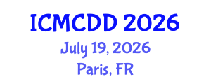 International Conference on Medicinal Chemistry and Drug Design (ICMCDD) July 19, 2026 - Paris, France