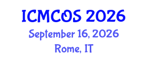 International Conference on Medicinal Chemistry and Organic Synthesis (ICMCOS) September 16, 2026 - Rome, Italy