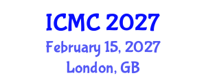 International Conference on Medicinal Chemistry (ICMC) February 15, 2027 - London, United Kingdom International Conference on Medicinal Chemistry (ICMC) February 15, 2027 - London, United Kingdom