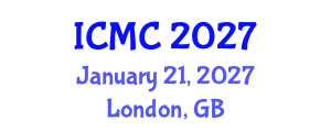 International Conference on Medicinal Chemistry (ICMC) January 21, 2027 - London, United Kingdom International Conference on Medicinal Chemistry (ICMC) January 21, 2027 - London, United Kingdom