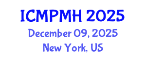 International Conference on Medicinal Plants and Medical Herbalism (ICMPMH) December 09, 2025 - New York, United States