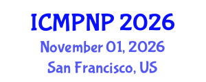 International Conference on Medicinal Plants and Natural Products (ICMPNP) November 01, 2026 - San Francisco, United States