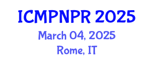 International Conference on Medicinal Plants and Natural Products Research (ICMPNPR) March 04, 2025 - Rome, Italy