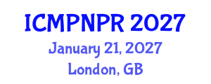 International Conference on Medicinal Plants and Natural Products Research (ICMPNPR) January 21, 2027 - London, United Kingdom International Conference on Medicinal Plants and Natural Products Research (ICMPNPR) January 21, 2027 - London, United Kingdom