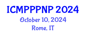 International Conference on Medicinal Plants, Pharmacognosy, Phytochemistry and Natural Products (ICMPPPNP) October 10, 2024 - Rome, Italy