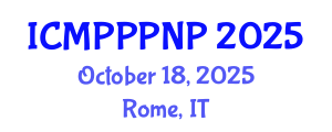 International Conference on Medicinal Plants, Pharmacognosy, Phytochemistry and Natural Products (ICMPPPNP) October 18, 2025 - Rome, Italy