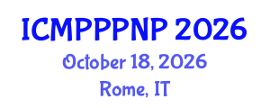 International Conference on Medicinal Plants, Pharmacognosy, Phytochemistry and Natural Products (ICMPPPNP) October 18, 2026 - Rome, Italy