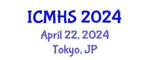 International Conference on Medicine and Health Sciences (ICMHS) April 22, 2024 - Tokyo, Japan