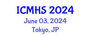 International Conference on Medicine and Health Sciences (ICMHS) June 03, 2024 - Tokyo, Japan