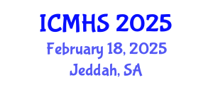 International Conference on Medicine and Health Sciences (ICMHS) February 18, 2025 - Jeddah, Saudi Arabia