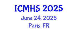 International Conference on Medicine and Health Sciences (ICMHS) June 24, 2025 - Paris, France