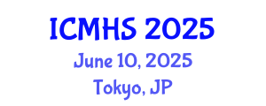 International Conference on Medicine and Health Sciences (ICMHS) June 10, 2025 - Tokyo, Japan