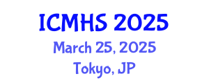 International Conference on Medicine and Health Sciences (ICMHS) March 25, 2025 - Tokyo, Japan