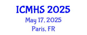 International Conference on Medicine and Health Sciences (ICMHS) May 17, 2025 - Paris, France