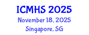 International Conference on Medicine and Health Sciences (ICMHS) November 18, 2025 - Singapore, Singapore