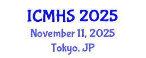 International Conference on Medicine and Health Sciences (ICMHS) November 11, 2025 - Tokyo, Japan