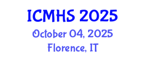 International Conference on Medicine and Health Sciences (ICMHS) October 04, 2025 - Florence, Italy