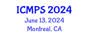 International Conference on Medicine and Pharmacological Sciences (ICMPS) June 13, 2024 - Montreal, Canada