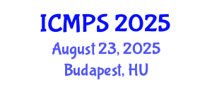 International Conference on Medicine and Pharmacological Sciences (ICMPS) August 23, 2025 - Budapest, Hungary