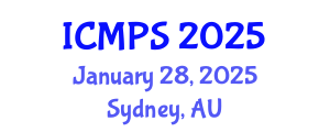International Conference on Medicine and Pharmacological Sciences (ICMPS) January 28, 2025 - Sydney, Australia