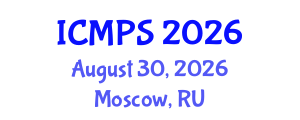 International Conference on Medicine and Pharmacological Sciences (ICMPS) August 30, 2026 - Moscow, Russia