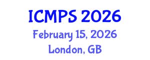 International Conference on Medicine and Pharmacological Sciences (ICMPS) February 15, 2026 - London, United Kingdom