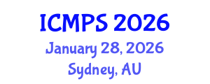 International Conference on Medicine and Pharmacological Sciences (ICMPS) January 28, 2026 - Sydney, Australia