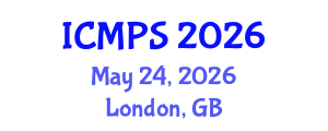 International Conference on Medicine and Pharmacological Sciences (ICMPS) May 24, 2026 - London, United Kingdom