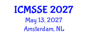 International Conference on Medicine and Science in Sports and Exercise (ICMSSE) May 13, 2027 - Amsterdam, Netherlands International Conference on Medicine and Science in Sports and Exercise (ICMSSE) May 13, 2027 - Amsterdam, Netherlands