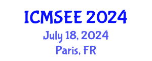 International Conference on Medicine in Space and Extreme Environments (ICMSEE) July 18, 2024 - Paris, France