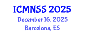 International Conference on MEMS, Nano and Smart Systems (ICMNSS) December 16, 2025 - Barcelona, Spain