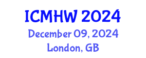 International Conference on Mental Health and Wellness (ICMHW) December 09, 2024 - London, United Kingdom