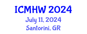 International Conference on Mental Health and Wellness (ICMHW) July 11, 2024 - Santorini, Greece