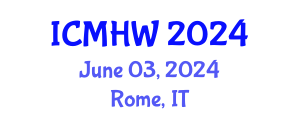International Conference on Mental Health and Wellness (ICMHW) June 03, 2024 - Rome, Italy